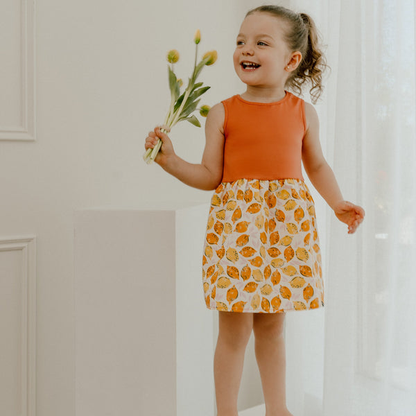 Robe soleil - Orange