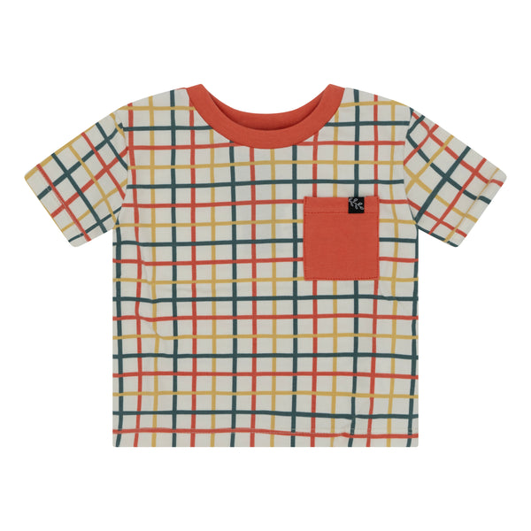 T-shirt Carreaux