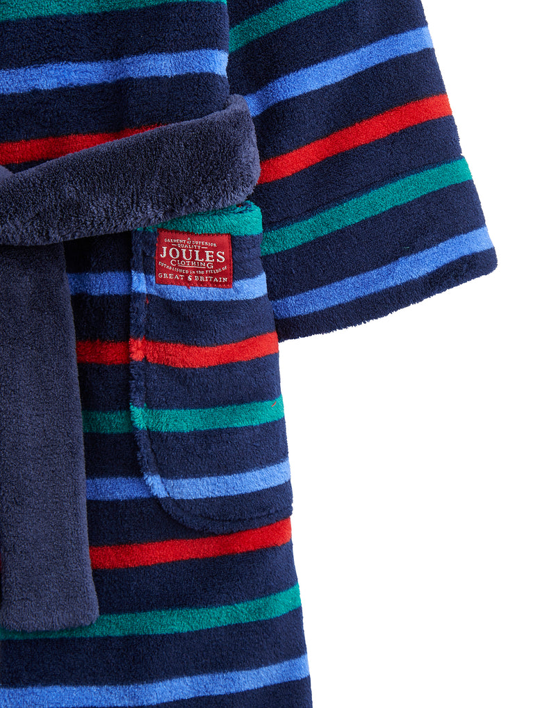 Robe de chambre - Rayures multi, marine
